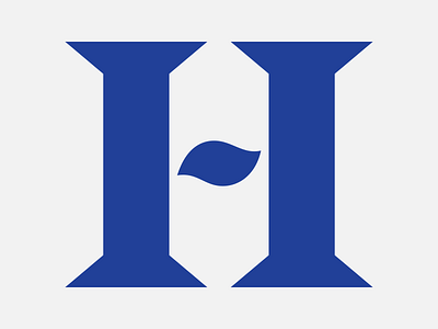 H (wip) h logotype monogram purple