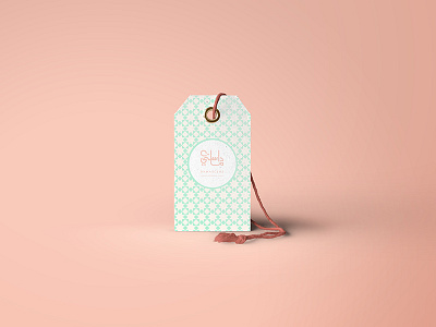Damascene bag branding clean creative design minimal modern packaging pastel product