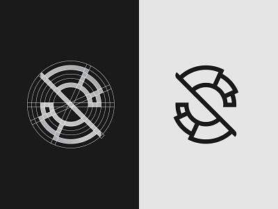 S + Flag black branding design flag icon identity logo shape simple typography vector