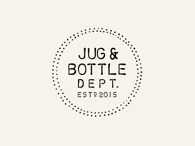 Jug & Bottle Dept.