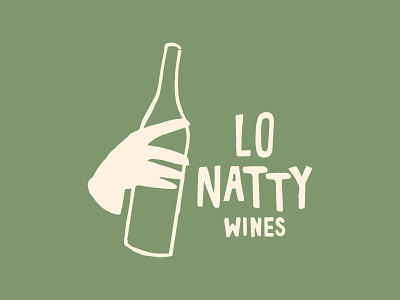 LO Natty Wines Logo branding florida identity logo natural tampa wine