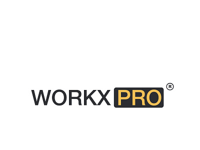 WorkXPro Logo design app branding design icon illustration logo typography ui ux vector