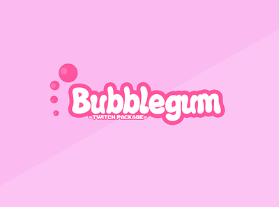 Twitch Package / Bubblegum app branding design icon illustration logo typography ui ux vector