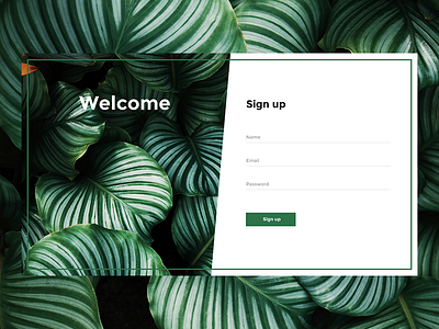 DailyUI #001 001 challenge daily day1 form sing up ui web