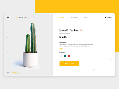 Daily UI #012 E-Commerce Shop