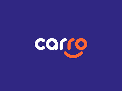 Carro - Logo | Landing Page branding car design ecommerce graphic landing page logo typography ui