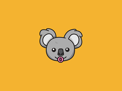 Baby Koala | Mascot Illustration baby character child concept design drawing dribbble editorial graphic illustration koala koala bear mascot mascot character mascot design