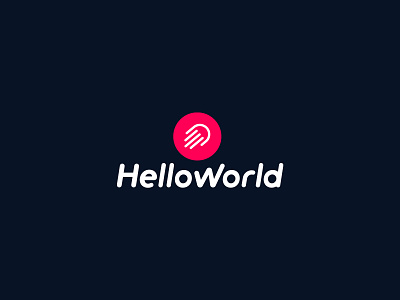 Hello World Digital Agency | Logo & Landing Page artwork branding design dribbble graphic hello icon landingpage logotype ui world