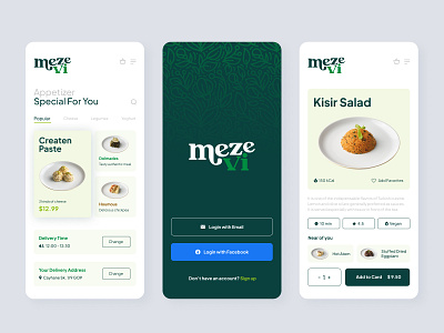 Mezevi Appetizer Order App