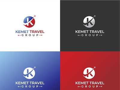 Kemet Travel Logo agency branding company kemet travel logo plan tour travel travel app travel site