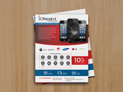 Mobile Repair Centre Flyer Design