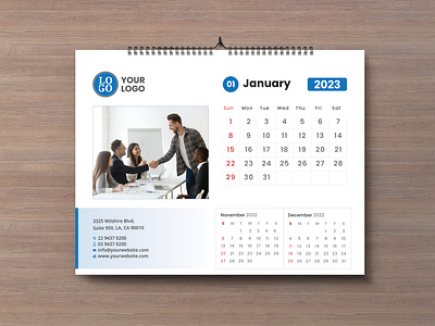 Desk Calendar 2023 brand calendar clean desk calendar office calendar office desk calendar wall calendar