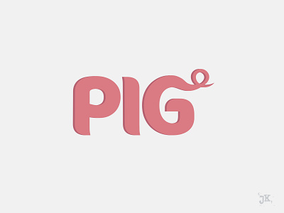 Pig Logo art design illustration logo pig