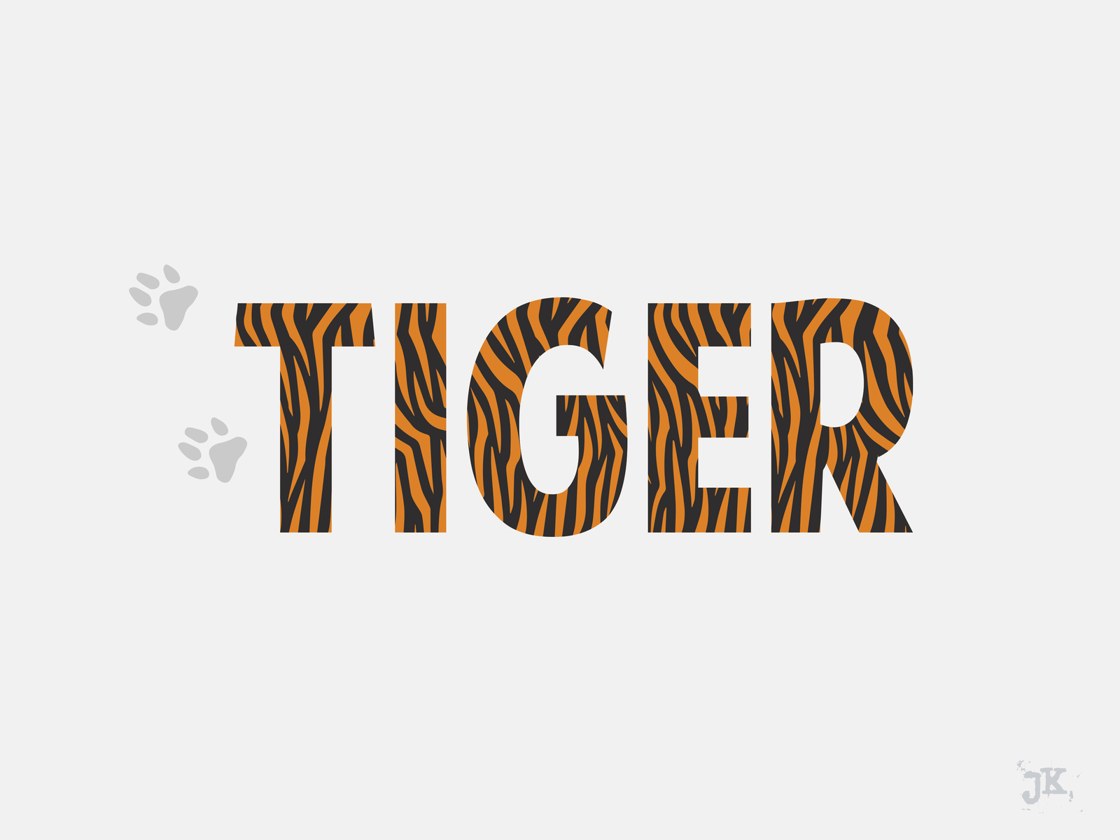 Tiger Logo by Jishnu Krishna on Dribbble