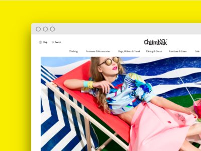 Chumbak Tropical Collection ecommerce product design ui ux
