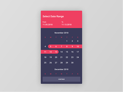 Figma #DailyUI #080 Date Picker app app concept calendar dailyui date picker design figma flat interface ui ux