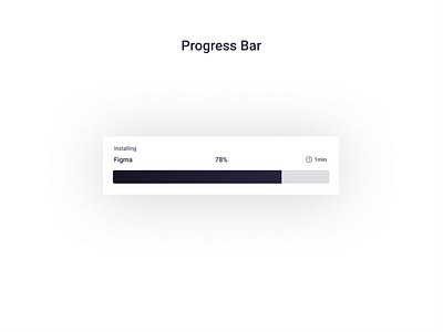 Figma #DailyUI #086 Progress Bar app app concept dailyui design figma flat interface loading progress progress bar progress indicator ui ux