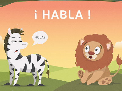 Zebra Hola? ad app banner commercial friends friendship hola mobile poster question surprise zebra