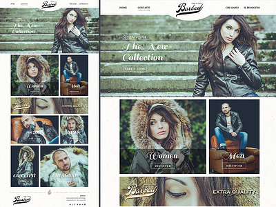 Vintage Template PSD Fashion