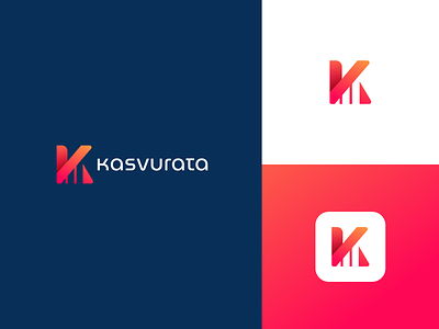 Letter K Monogram Logo Design branding chart creative logo graphicdesign illustration invest k logo letterk lettermark logo logodesign minimal modern typogaphy