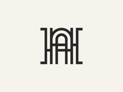 HA letters Logo