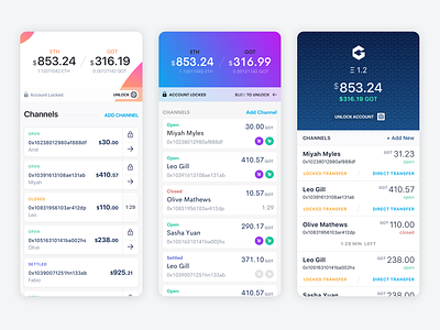 GoNetwork Application by Dan Bailey for Fortnight on Dribbble