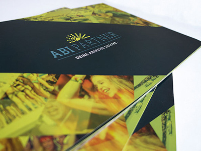 Abipartner Brochure (Title) brochure corporate design logo