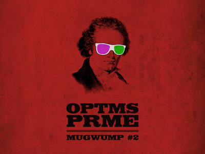 Mixtape-Cover OPTMS PRME (Mugwump #2) album artwork cover illustration mixtape optms prme record