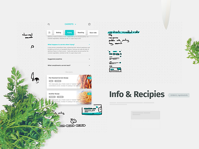 Meal Prep Information · Concept design figma layout ux wip wireframing
