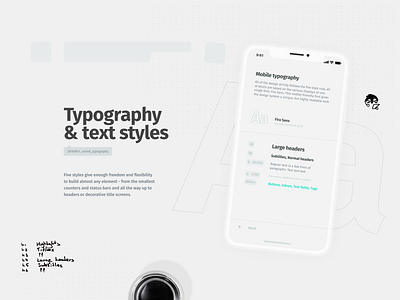 Typography · Orient Design System design design system figma font layout text styles typography wireframing