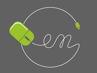 Emma Mistry Logo design logo mouse technology