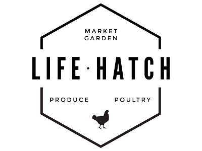 Life Hatch Logo design illustration logo market garden