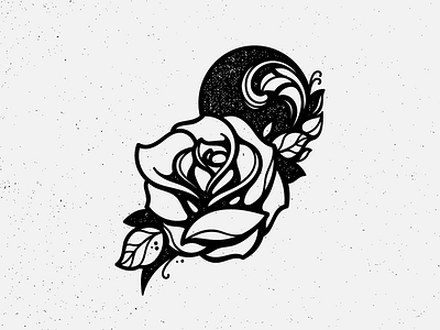 Bolderlines Apparel - Rose art bold design drawing graphic design illustration monochrome nature rose tattoo texture vector