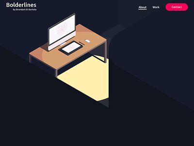 Portfolio | Isometric Illustration design illustration imac isometric moody portfolio sketch ui ux vector wacom