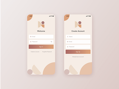 Sign In/Sign Up dailyui