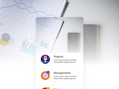 Projects Management Goals Planning app branding design flat logo ui ux web website