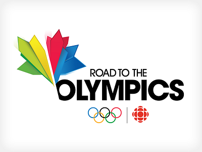 Road to the Olympics Prototypes for CBC animation digital exploration graphic design logo olympics promotion prototype sales sports tv wordmark
