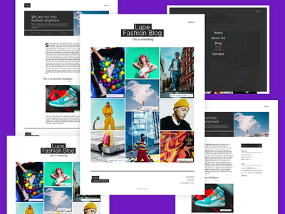 Lupe blog fashion blog photography web design wordpress design wordpress development wordpress theme