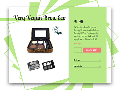 DailyUI #012- E-Commerce Shop 012 daily ui challenge dailyui dailyui 012 e commerce e commerce shop item makeup shop item single item