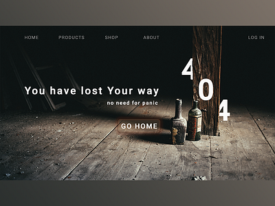 Daily Ui  008 404 Page