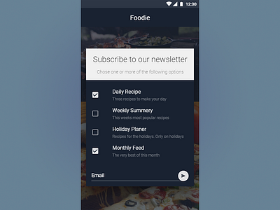 Daily Ui #026 Subscribe 026 daily ui design subscribe ui ux