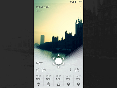 Daily Ui 037 Weather 037 daily ui design ui ux weather