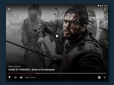 Daily Ui #057 Video Player 057 daily ui design ui ux video player