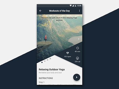 Daily Ui #062 Workout Of The Day