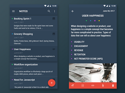 Daily Ui #065 Notes Widget 065 daily ui design notes widget ui ux