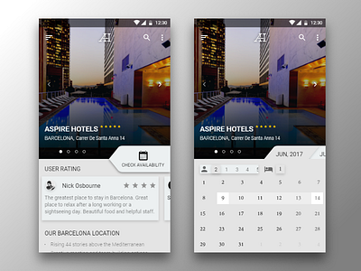 Daily Ui #067 Hotel Booking