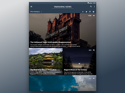 Daily Ui  #069 Trending