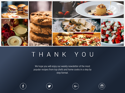 Daily Ui #077 Thank You