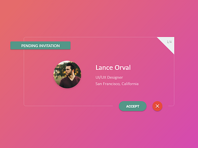 Daily Ui #078 Pending Invitat