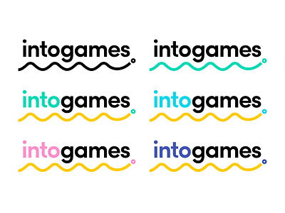 Into Games brand and art direction branding design illustration logo vector